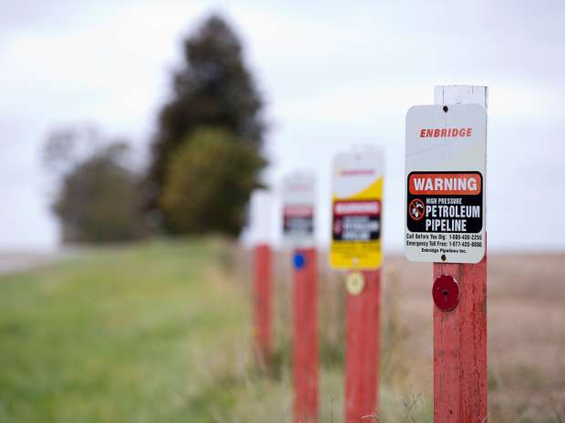 Enbridge raised $2.3 billion in its latest stock offering.