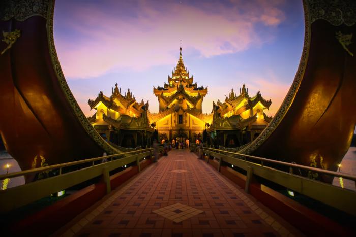 Monks in Myanmar are getting behind politics that support Buddhism.