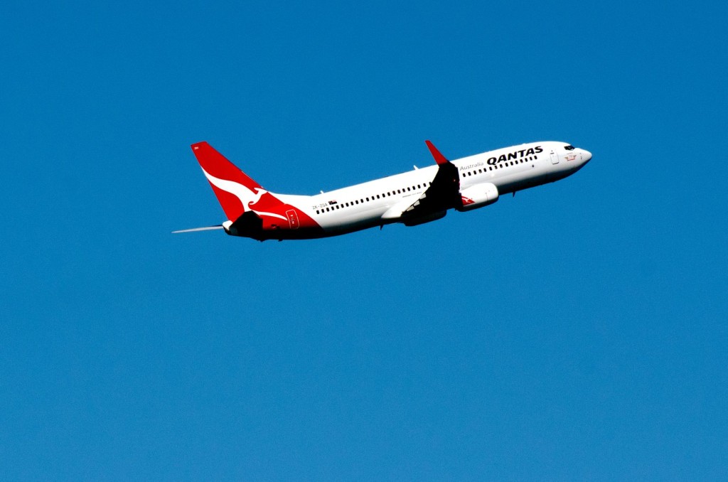 Qantas plane