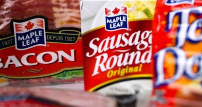 Maple Leaf Foods Inc profit beats as prepared meat products margins improve, raises&nbsp;dividend